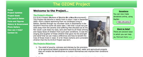 OZONE Project Website